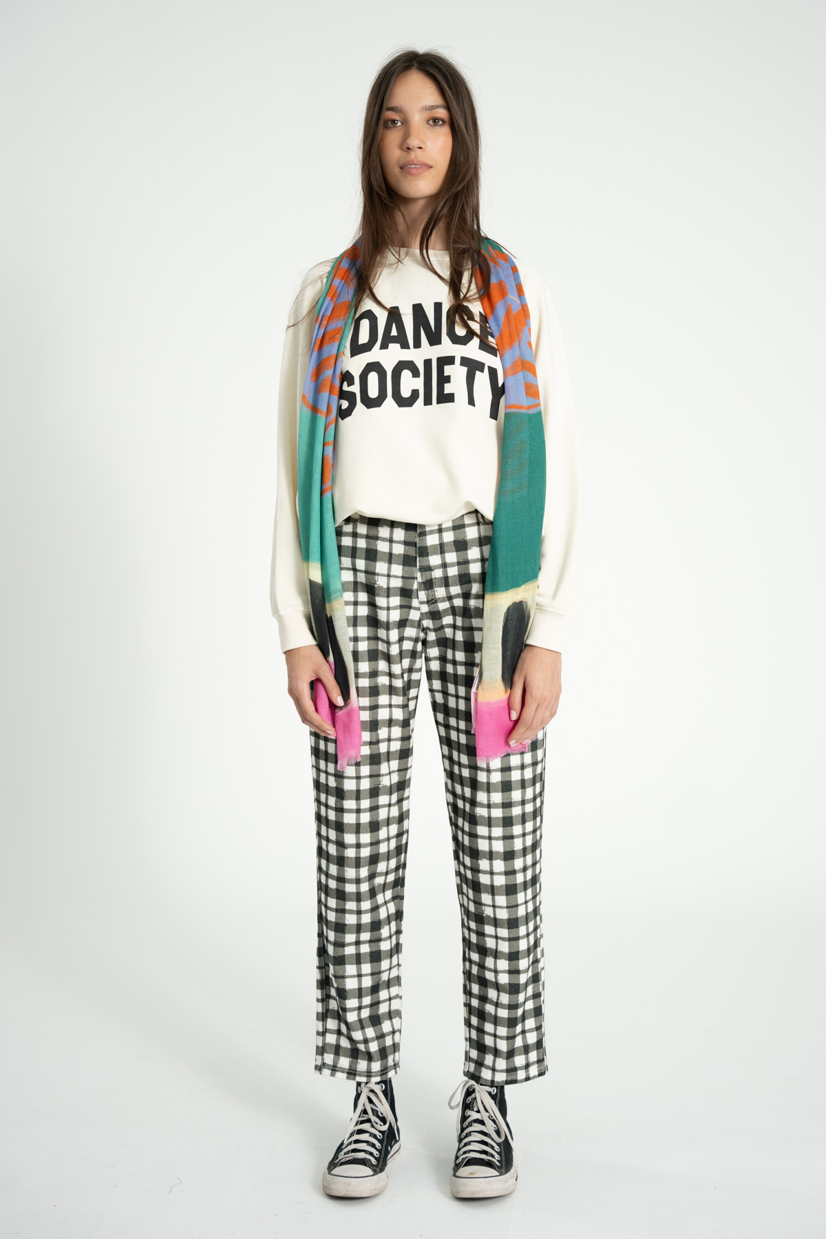 Bluza z nadrukiem „dance society” 1